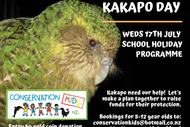 Image for event: Conservation Kids NZ - Kakapo Day