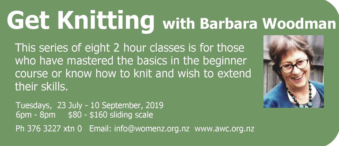 Get Knitting - Intermediate class