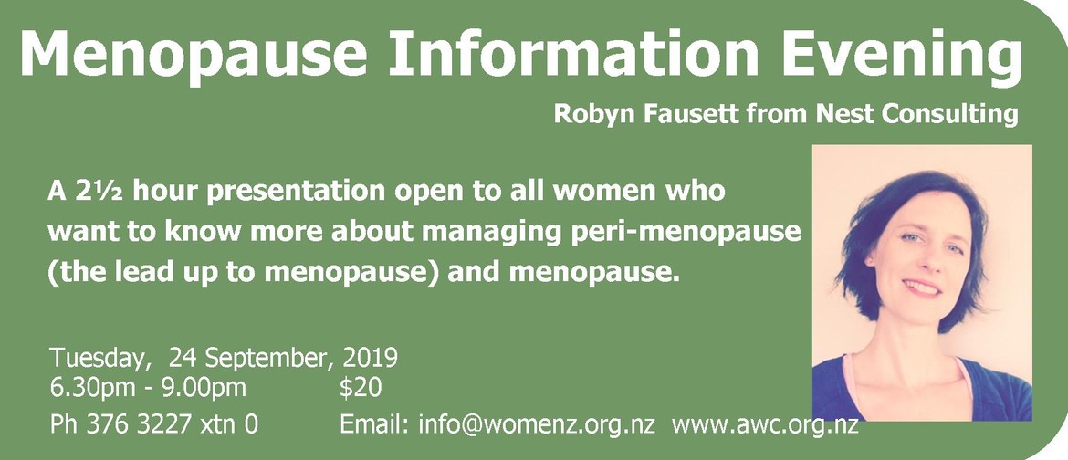 Menopause Information Evening