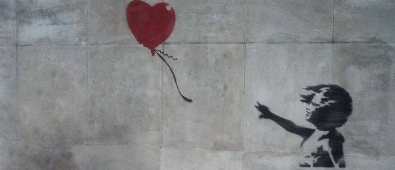 Wine and Paint Party - Banksy Balloon Girl Painting