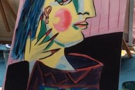 Image for event: Kids 1 Off Painting Events 'Picasso Yourself' This Weekend!