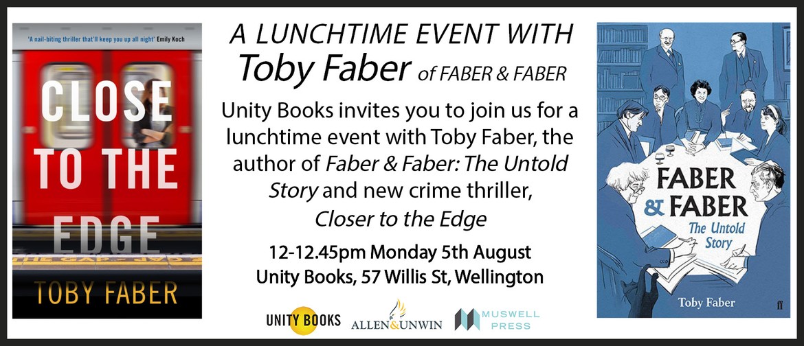 Lunchtime Author Talk: Toby Faber