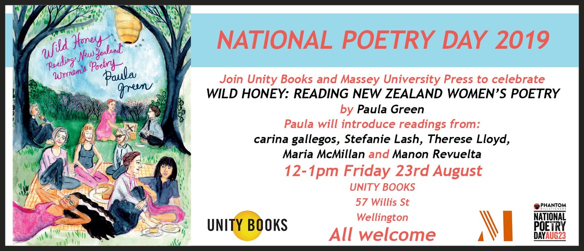 Poetry Day: Wild Honey: Reading New Zealand Women’s Poetry