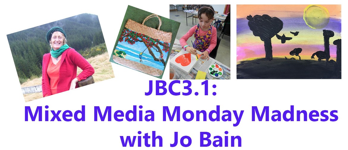 Mixed Media Monday Madness with Jo Bain: SOLD OUT
