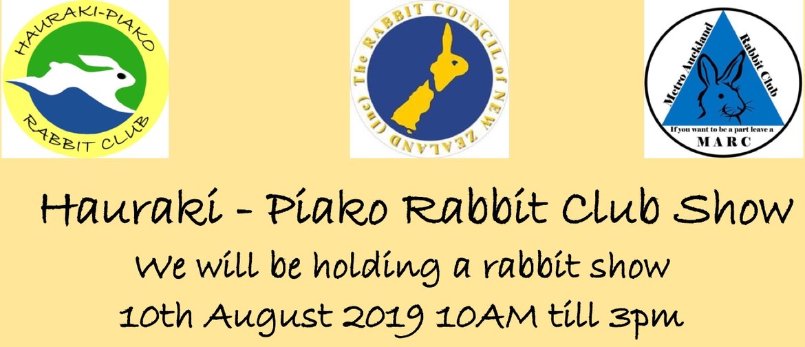 Haurak-Piako Rabbit Club Show
