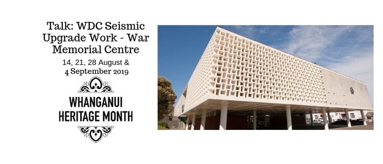 Talk: WDC Seismic Upgrade Work - War Memorial Centre