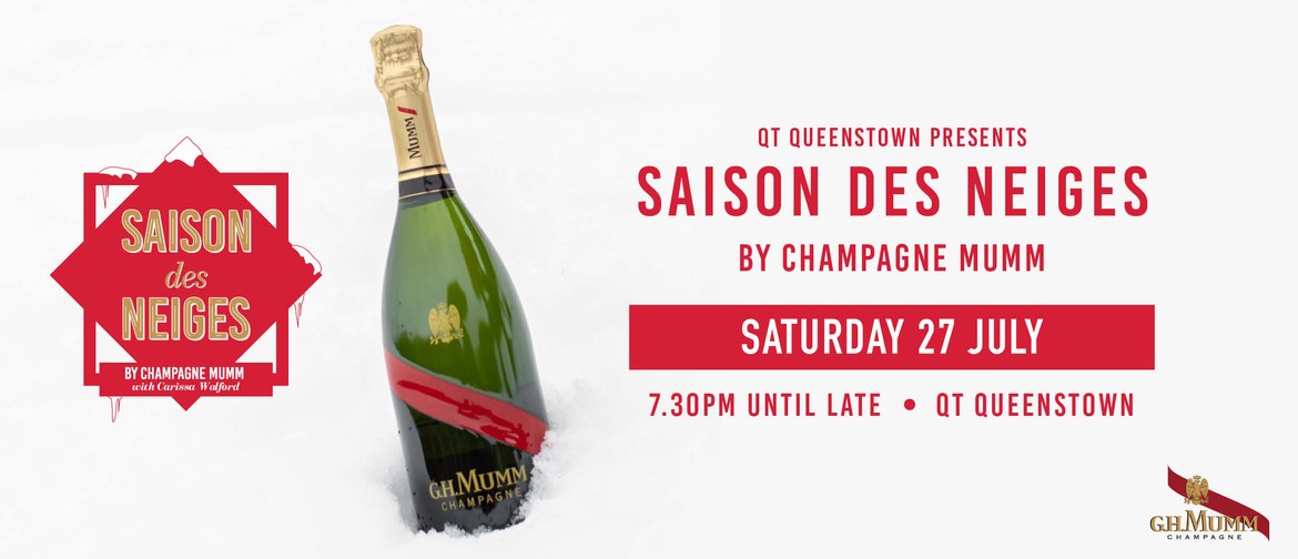QT Queenstown presents Saison des Neiges by Champagne Mumm