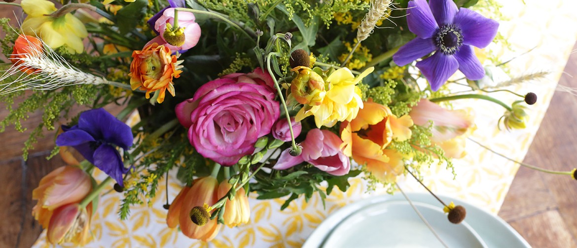 Scarecrow Flower Workshop #2: Pastoral Table Centres: CANCELLED