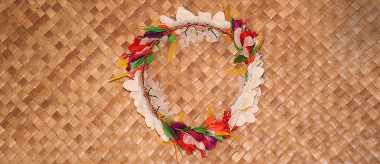 Floral Headwear, Tuvalu Fou Making - Hutt Winter Festival