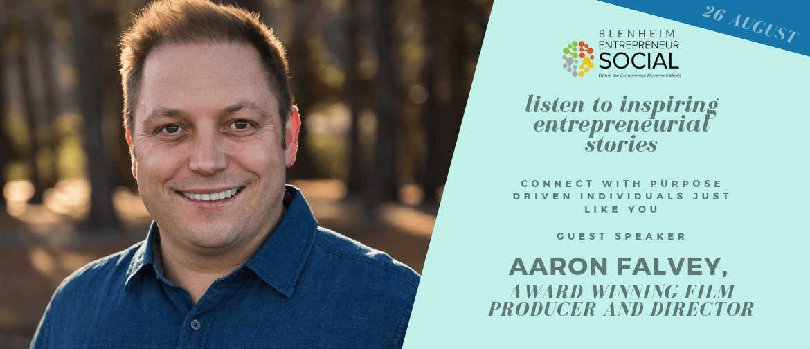 Entrepreneur Social Aaron Falvey, Award Winning Film Maker