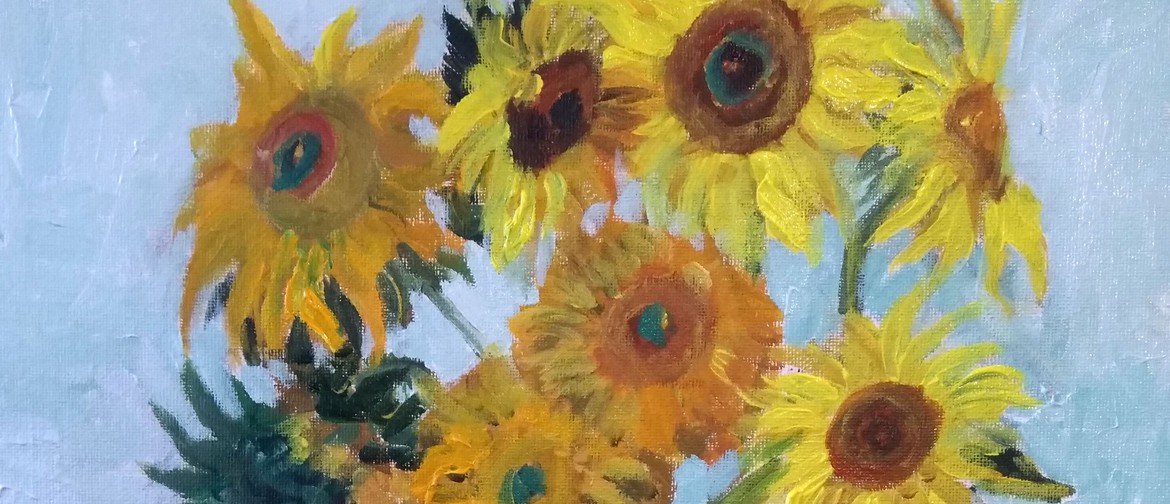 Paint and Wine Night - Van Gogh's Sunflowers - Paintvine