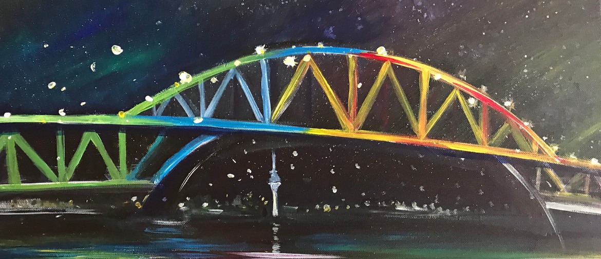 Paint & Chill Night - Auckland Harbour Bridge