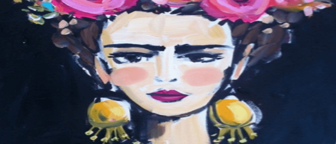 Paint Fabulous 'Frida Kahlo' Sip Sangria & Eat Tapas