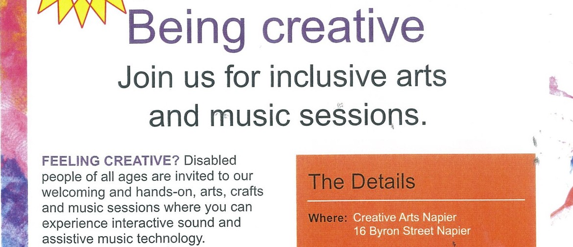 Being Creative; Interactive Music and Art Sessions