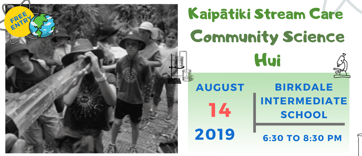 Kaipatiki Stream Care Community Science Hui