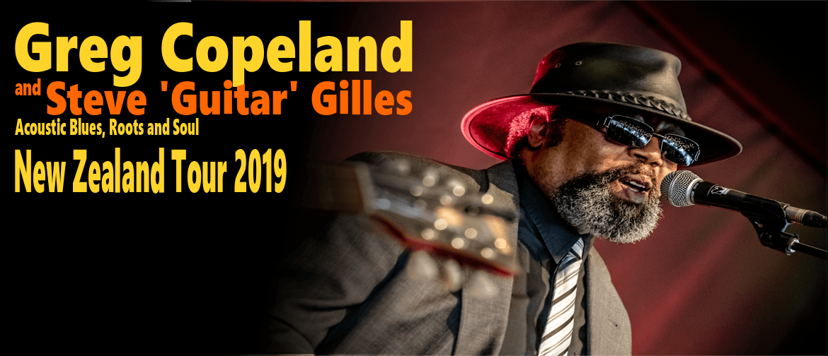 Greg Copeland and Steve 'Guitar' Gilles acoustic Blues duo