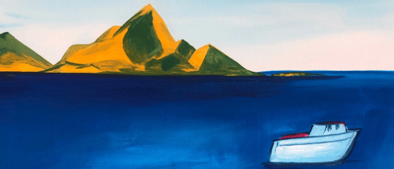 Paint and Wine Night – Rita Angus' Boats – Paintvine