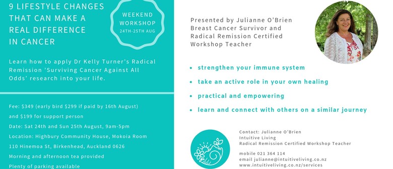Radical Remission Surviving Cancer Against All Odds Auckland Eventfinda