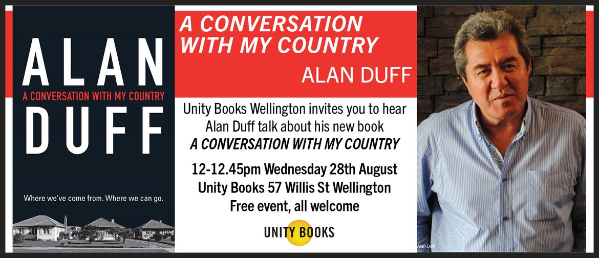 Author Talk | Alan Duff: A Conversation With My Country