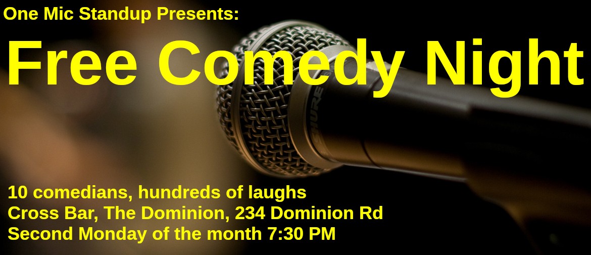 Comedy Show, One Mic Standup