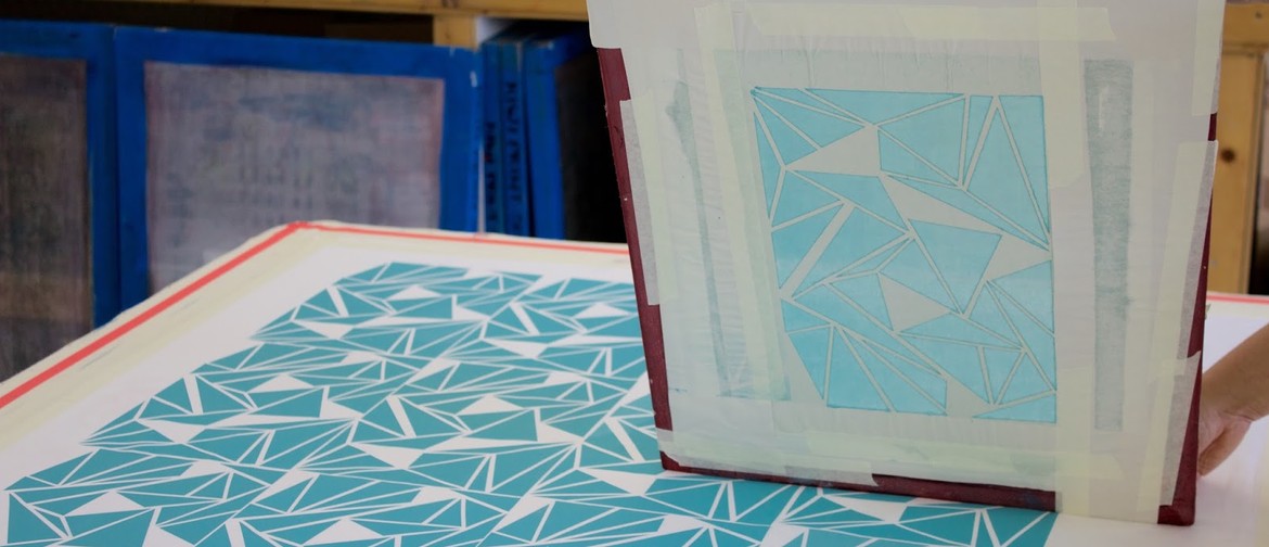 Introduction to Screen Printing; Evening Class for Beginners