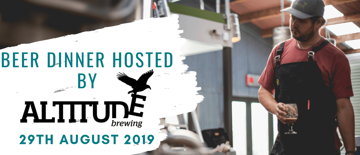 Beer Dinner Hosted by Altitude Brewing