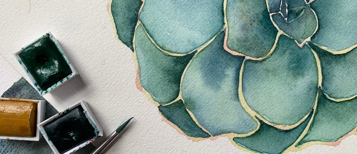 Watercolour Workshop - Succulents