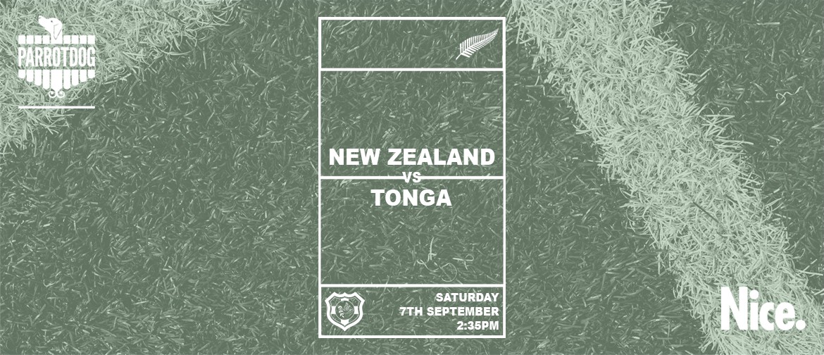 All Blacks vs Tonga