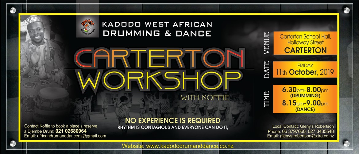 West African Drumming and Dance Workshop in Carterton