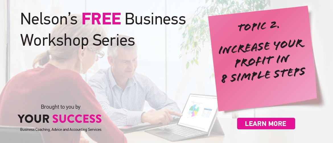 Nelson’s Free Business Workshop by Your Success