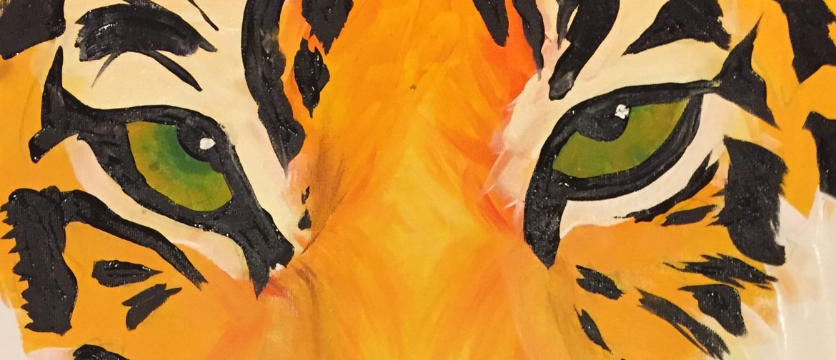 Paint and Wine Night - The Tiger - Paintvine