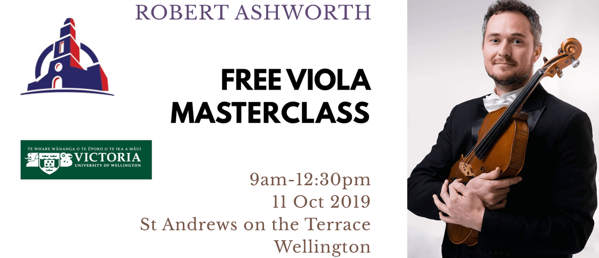 100 Years Journey - Viola Masterclass with Robert Ashworth