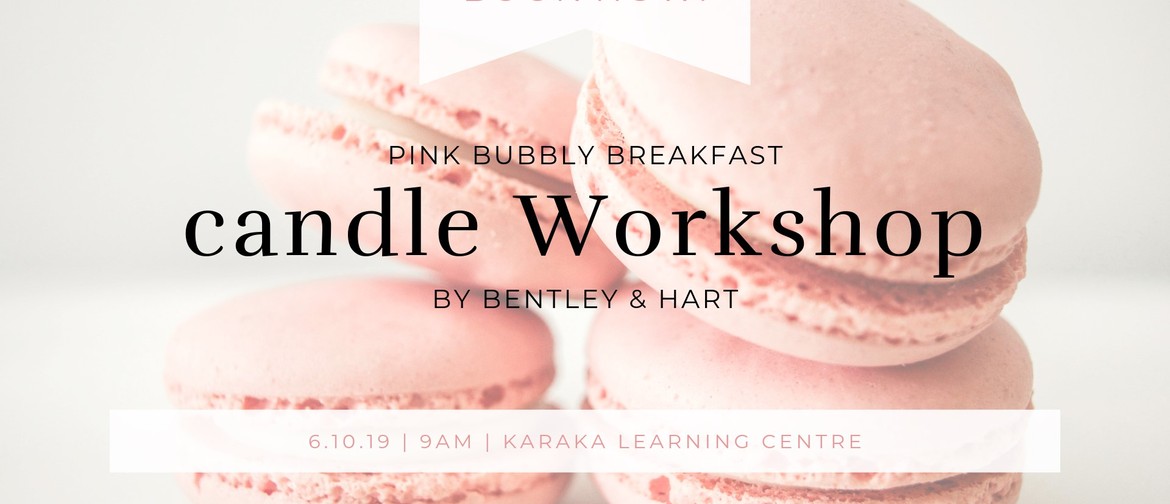 Candle Workshop Pink Bubbly Breakfast