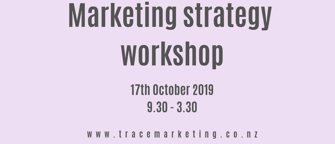 Marketing Strategy Group Workshop Marketing Strategy Group Workshop
