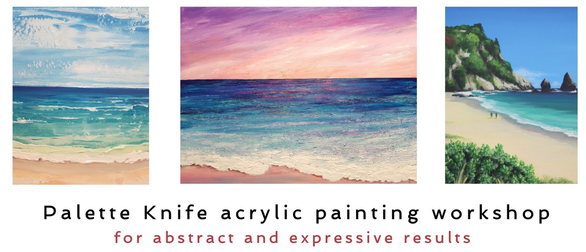 Acrylic Painting - Palette Knife Workshop - Seascapes