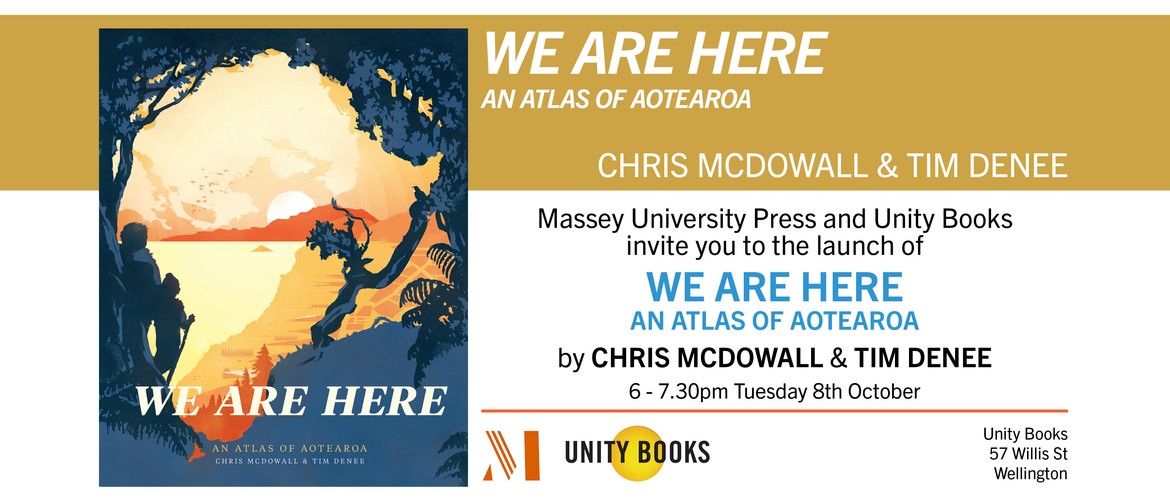 Book Launch - We Are Here: An Atlas of Aotearoa