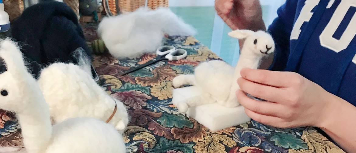 Make a Needle Felt Wool Alpaca Or a Penguin Handcrafts