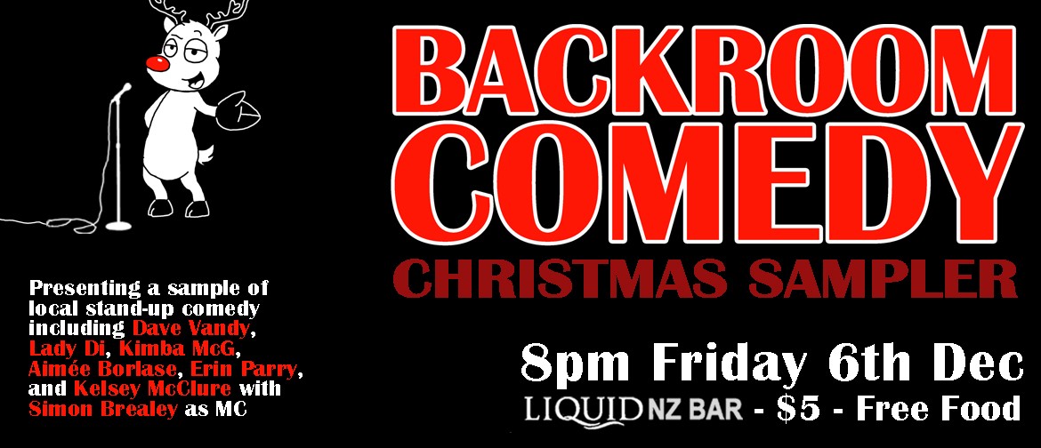 Backroom Comedy Christmas Sampler