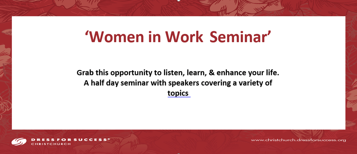 Women in Work Seminar