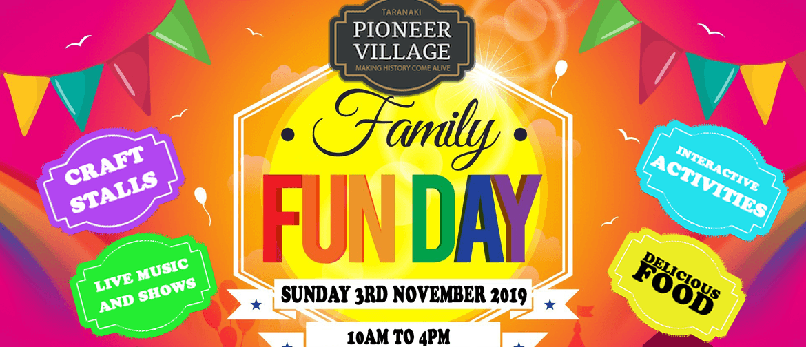 Pioneer Village Family Fun Day 2019