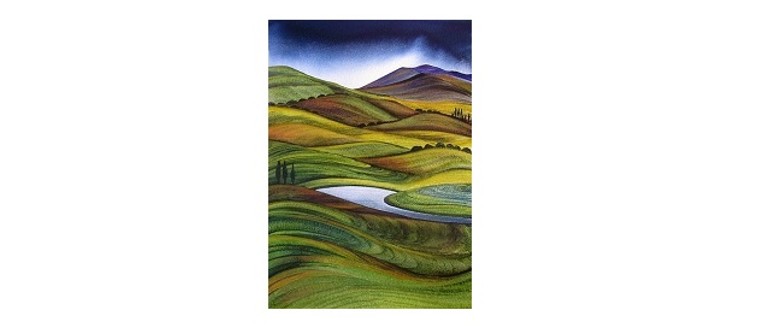 Wine and Paint Party - Rolling Hills Painting (BYO)
