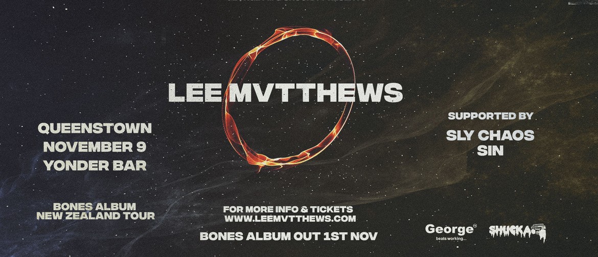 Lee Mvtthews Bones Album Tour
