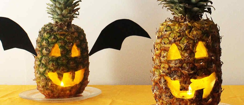 Hulaween: A Pineapple Carving + Cocktail Party