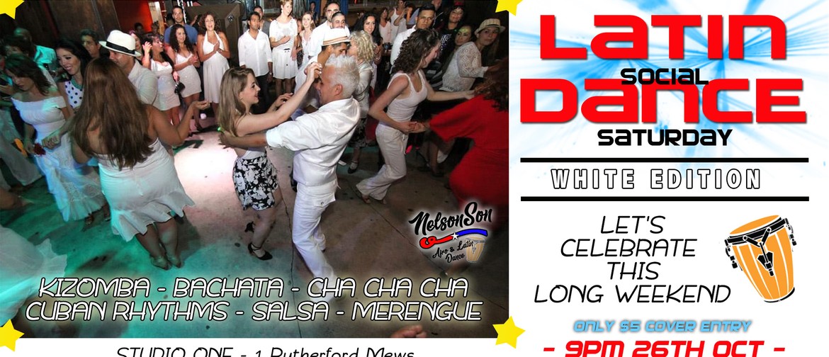 Latin Dance Saturday - White Edition
