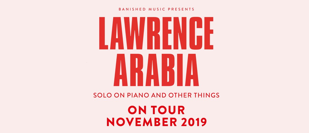 Lawrence Arabia - Single Tour NZ