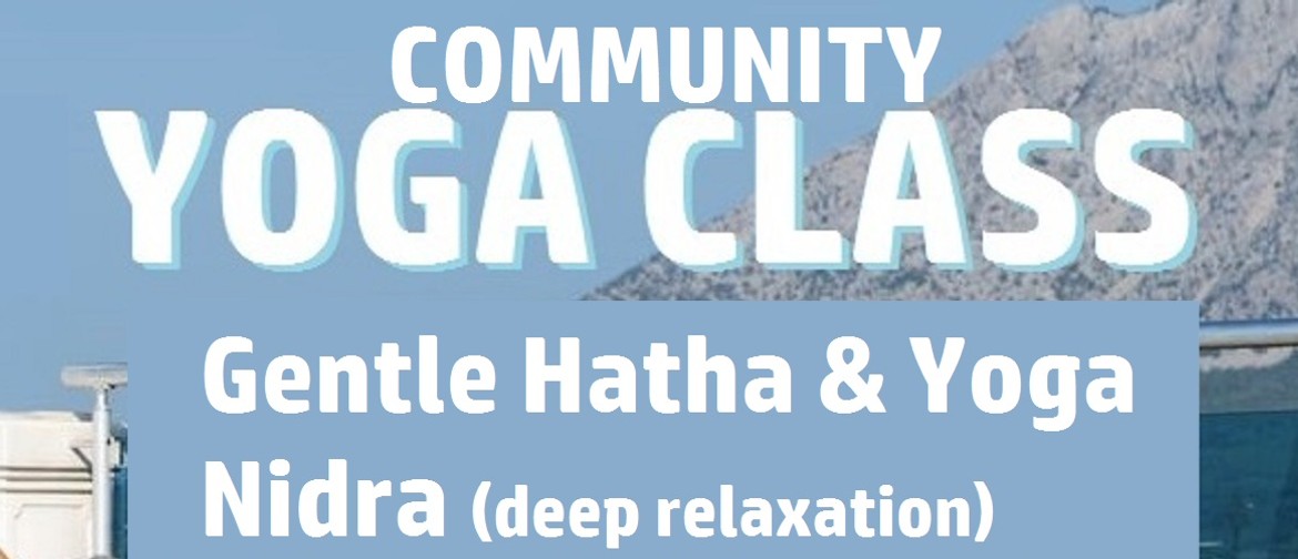 Community Yoga Class Hatha & Yoga Nedra – Deep Relaxation