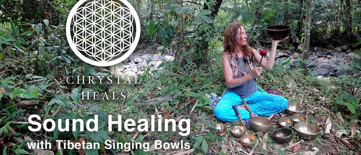 Tibetan Singing Bowls Healing Sound Journey with Chrystal