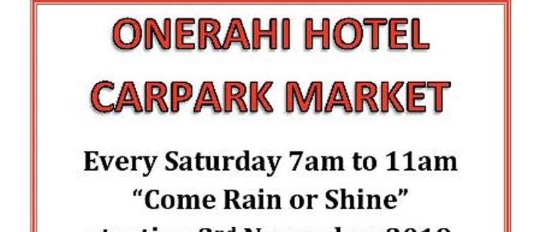 Onerahi Hotel Carpark Market