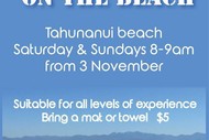 Image for event: Sunday Beach Yoga