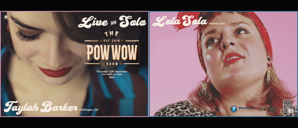 Live and Solo - Lola Sola AUS/NZ Tour